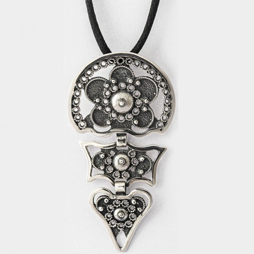 Colgante  Galicia Plata Grande 8821