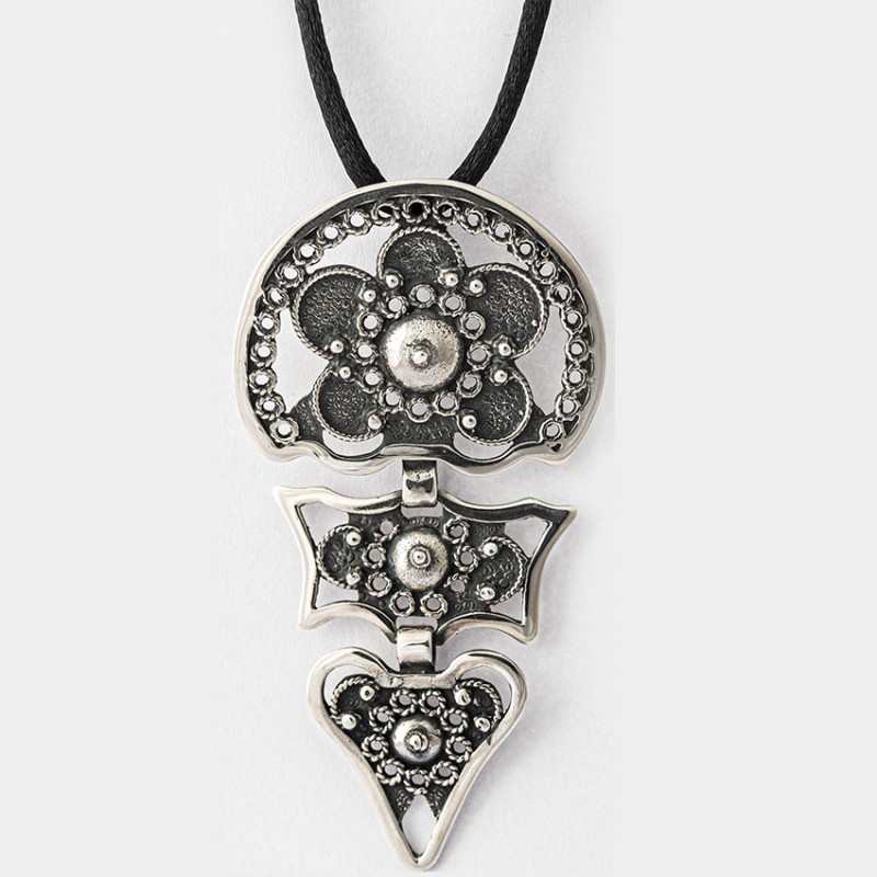 Colgante Galicia Plata Grande