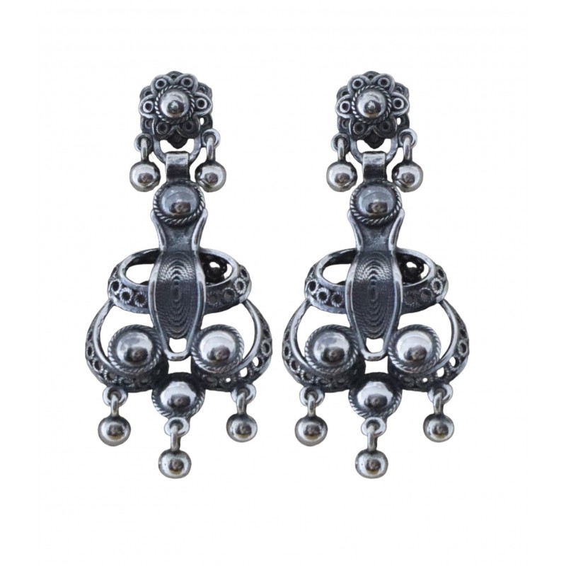 ROSIÑA-  Pendiente mediano de  presión plata